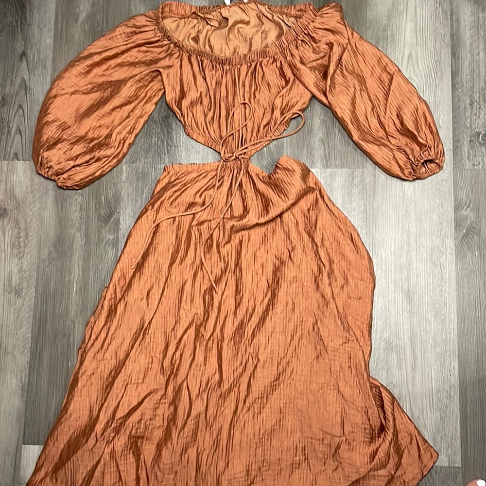 vintage dress puffy sleeves